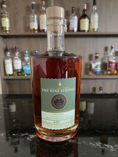 The Nine Springs American Oak &Muscatel Roxo Casks 0,5l 48 %Vol