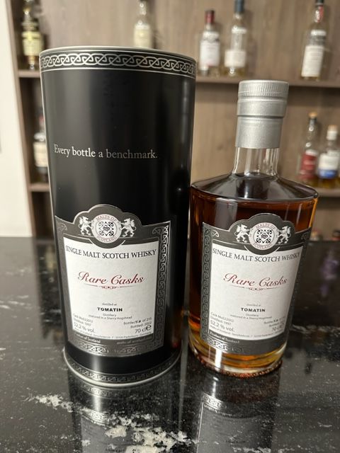 Malts of Scotland TOMATIN 1997 2022 Sherry Hogshead 52,5 %Vol - 215 bottles