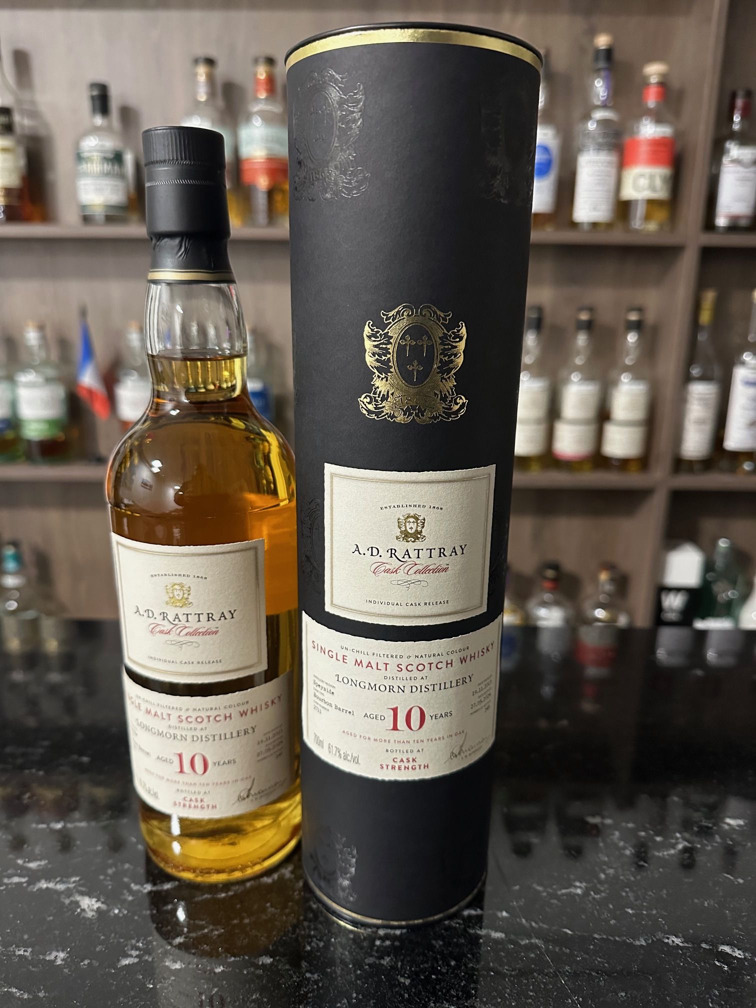 A.D.Rattray Longmorn, 2013 10 y 61,7%Vol Bourbon Barrel