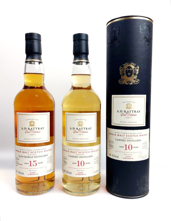 A.D.Rattray Glen Moray, 2007 15 y  First Fill Bourbon Barrel, 59,6  %Vol