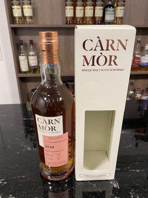 Carn Mor Glentauchers 2010 2021 11 First Fill Sherry Butt 47,5 %Vol