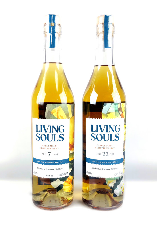 Living Souls Bowmore 7y 55,0 %Vol Batch 2 2nd fii Bourbon Barrels