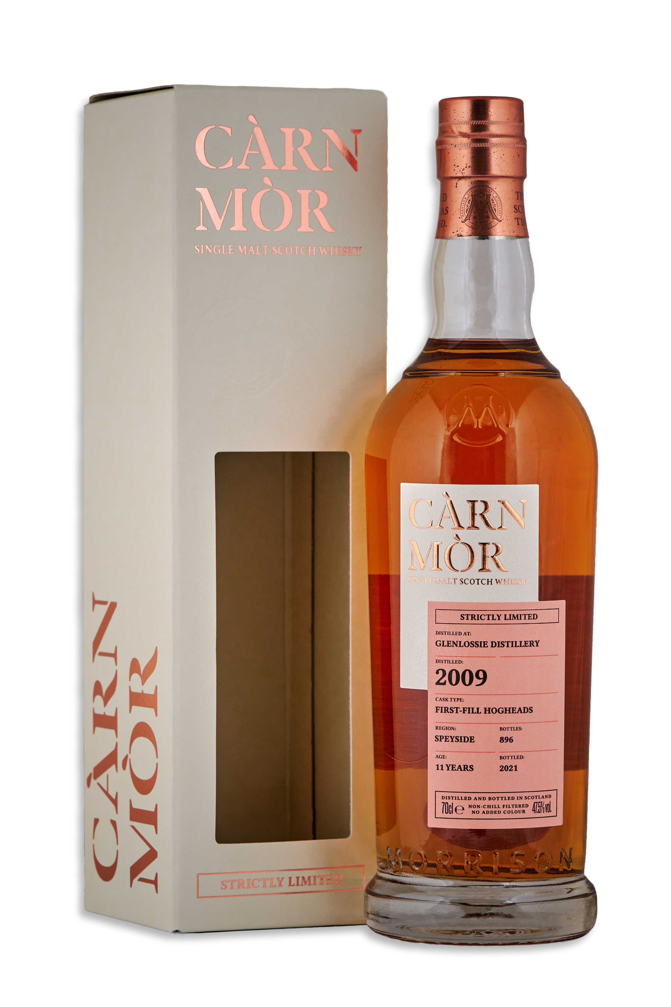 glenlossie Carn Mor Glenlossie 2009 2021 11 y First-fill Hogsheads Speyside 47,5 %Vol