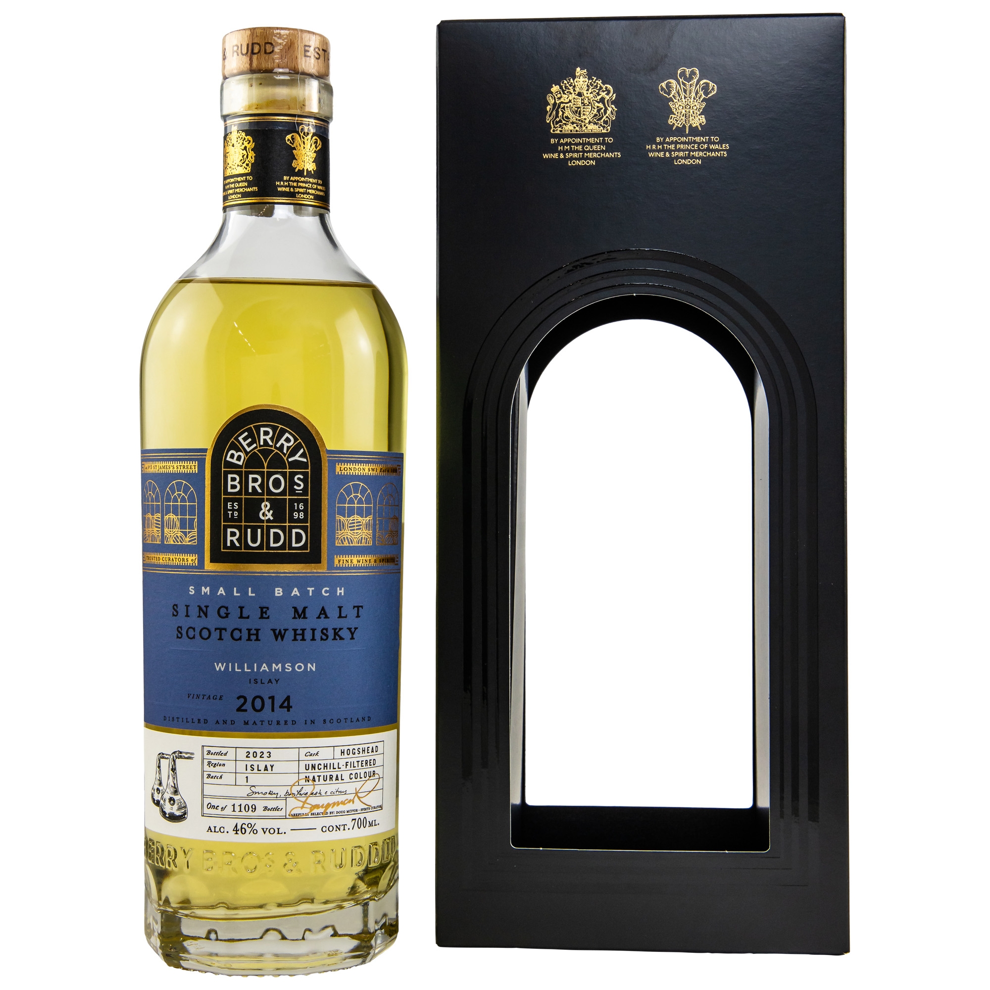 Berry Bros. & Rudd Williamson Hogsheads 46 %Vol Small Batch