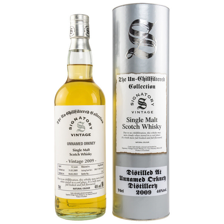Signatory Secret Orkney 2009/2022 12y Hogsheads 46 %Vol Fassnr. DRU 17/A67 #3+4