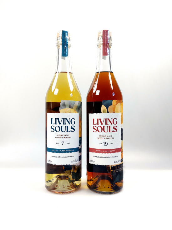 Living Souls Bowmore 7 y Second Fill Bourbon Barrels 50 % vol.