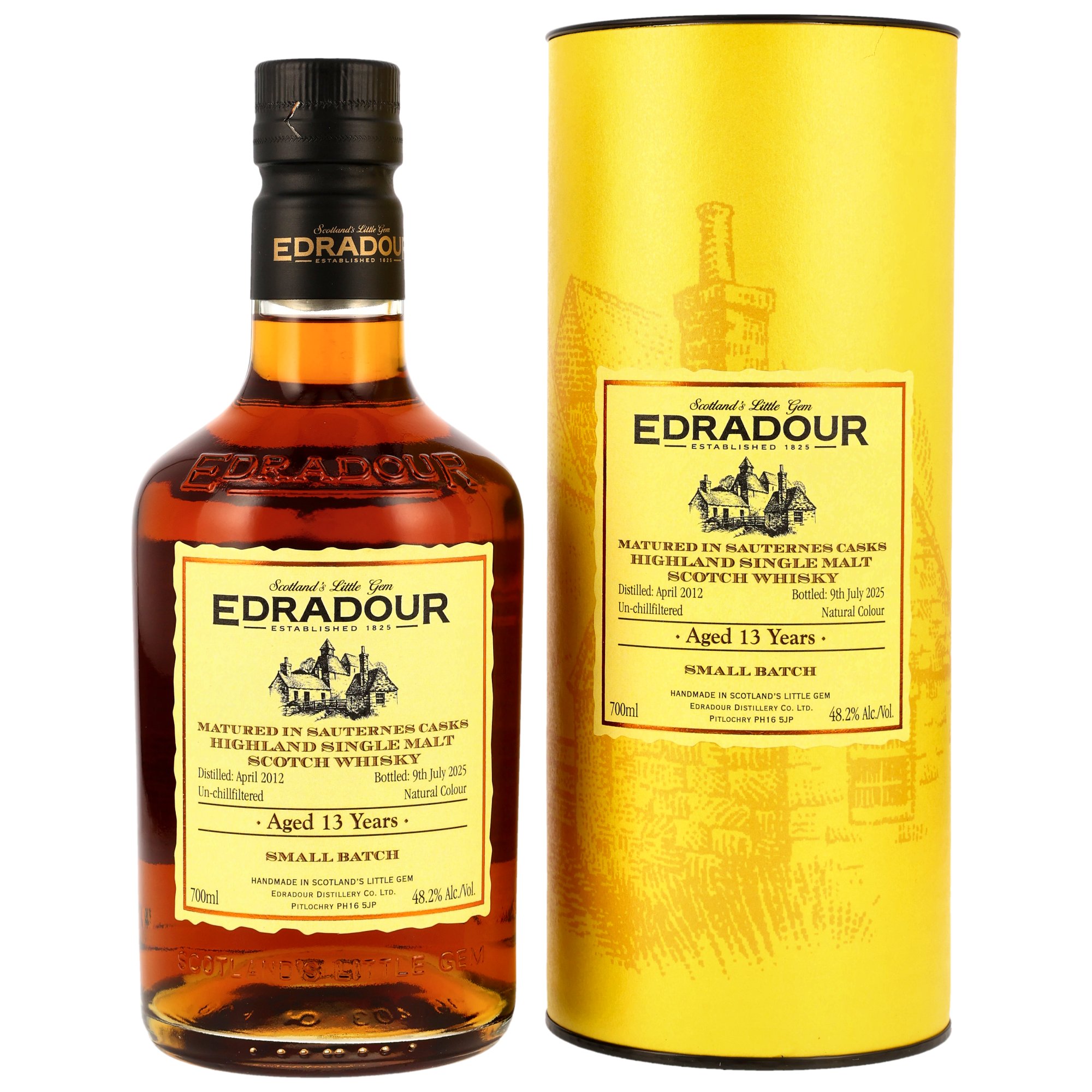 Edradour 13y 48,2 %Vol 1st Fill Sauternes Hogsheads
