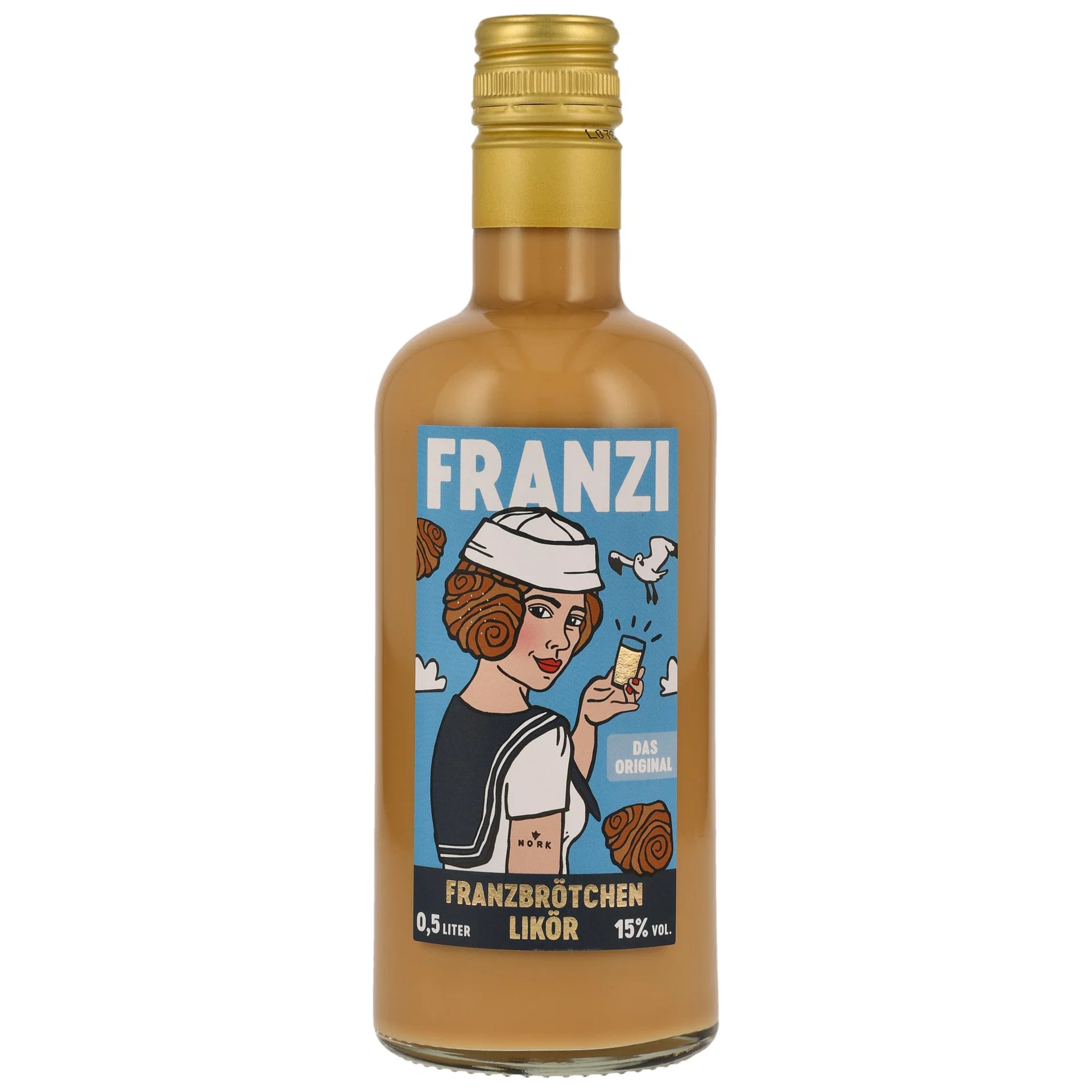 Franzi Franzbrötchenlikör 0,5 Liter 15 %VOL
