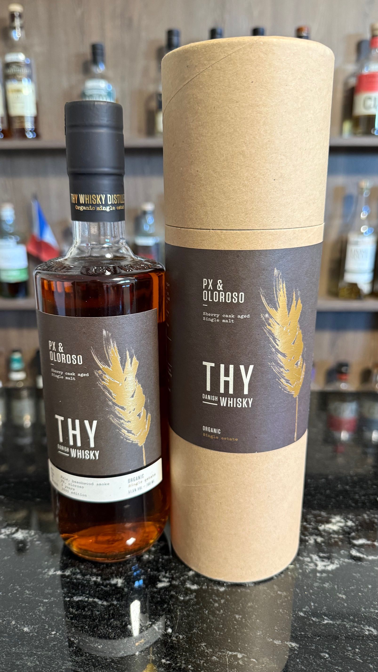 Thy Whisky Distillery Danish Whisky aus Oloroso und PX- Fässern 51,5 %Vol