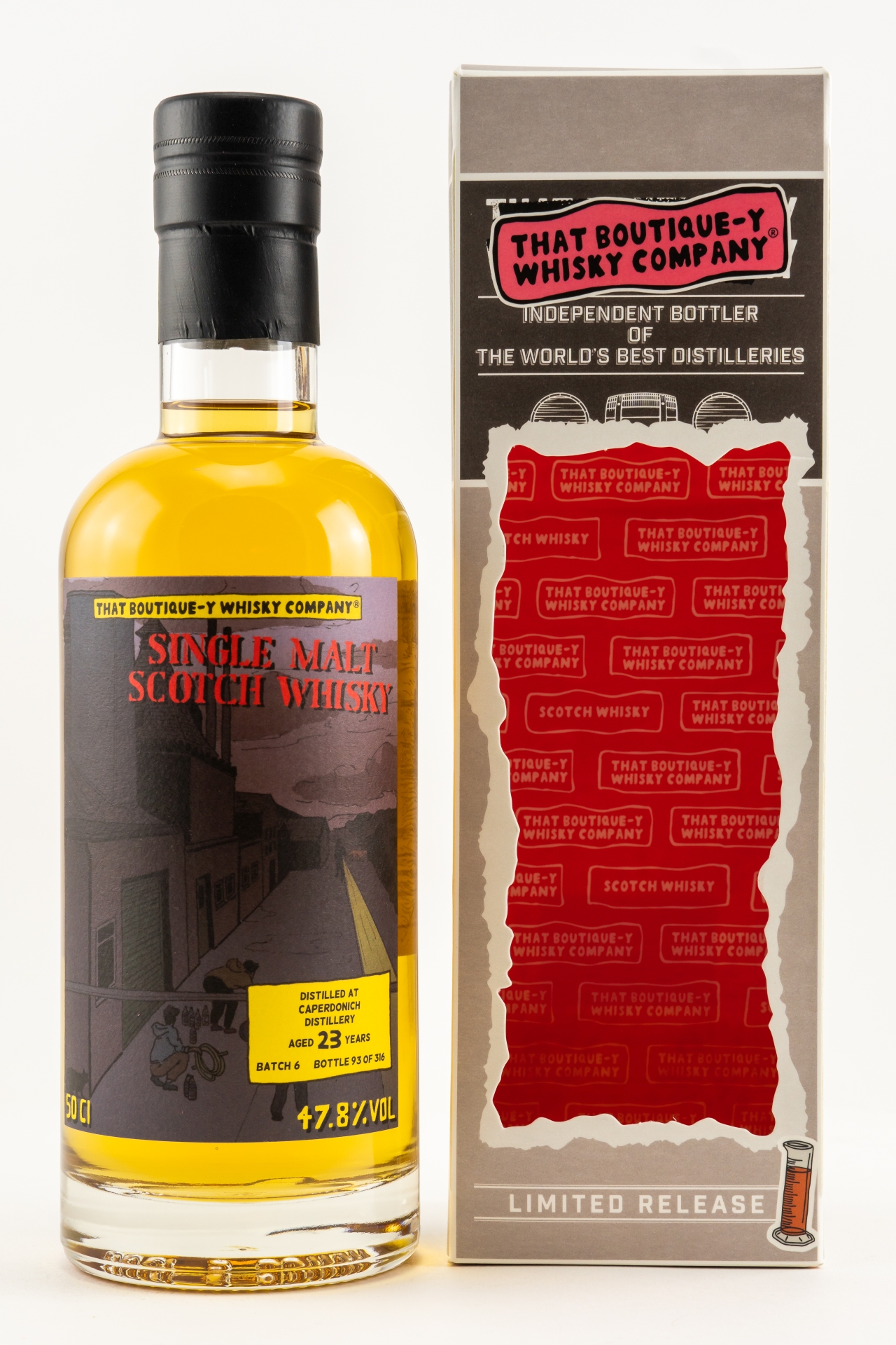 105114-00_10 Caperdonich 23 y Batch 6 That Boutique-Y Whisky Company 47,8 %Vol
