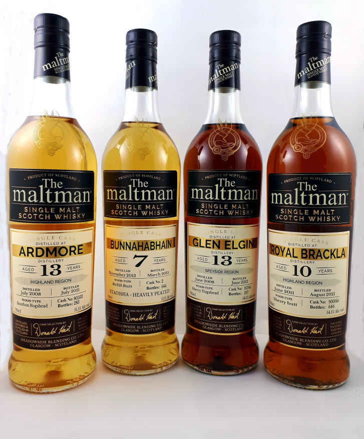 Maltman Ardmore  2008 13 y, 51,5 %Vol Bourbon hogshead, cask no. 8011