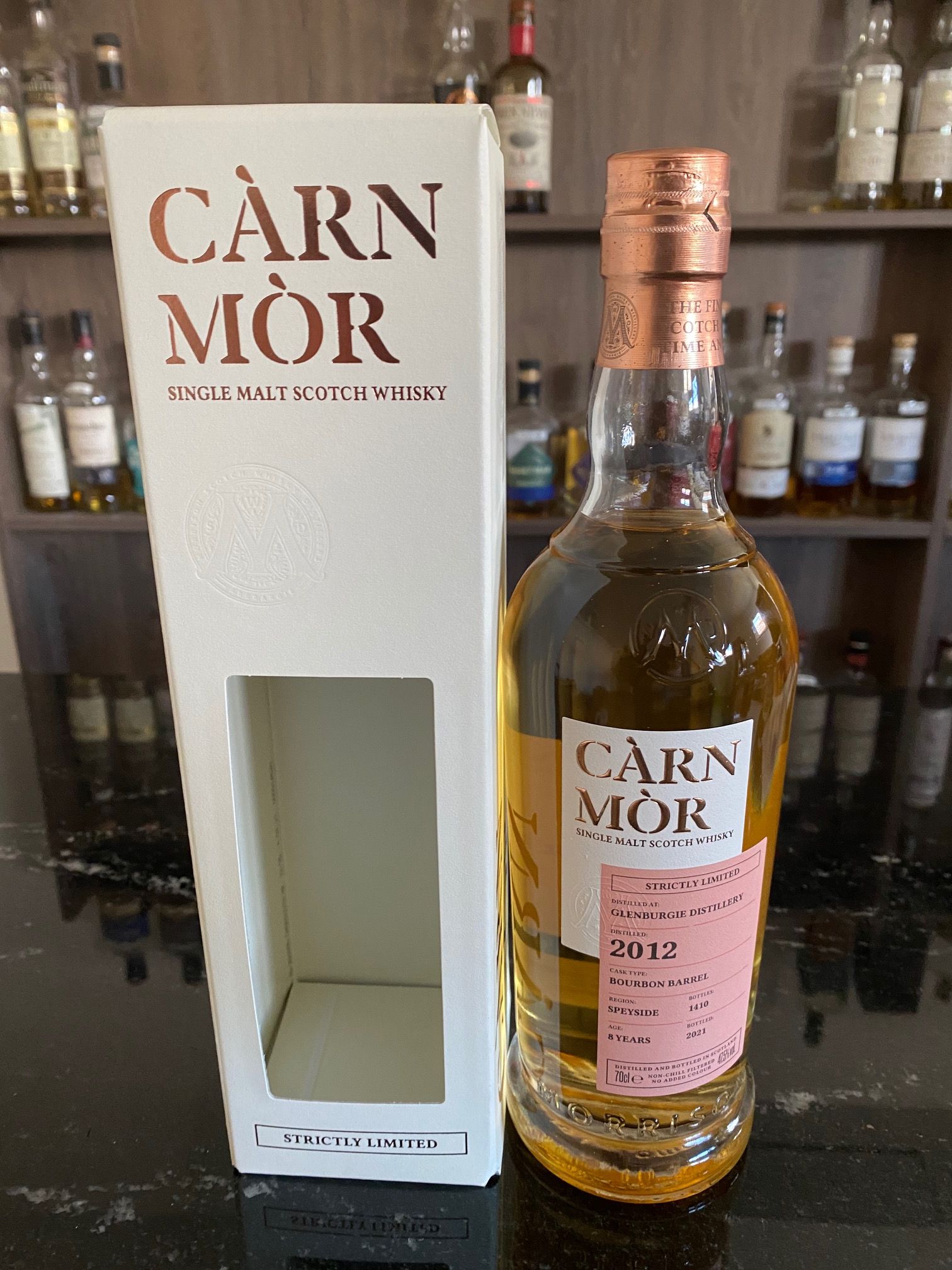 Carn Mor Glenburgie 2012 2021 8y Bourbon Barrel 47,5 %Vol