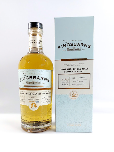 KINGSBARNS "VIBRANT STILLS" FRESH BOURBON BARREL 6 y 59,7 % vol. exclusiv for Germany