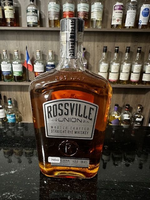 Rossville Union Rye 6y Single Barrel exclusive for Germany 56,6%vol. Single Barrel 51% rye, 49% malt