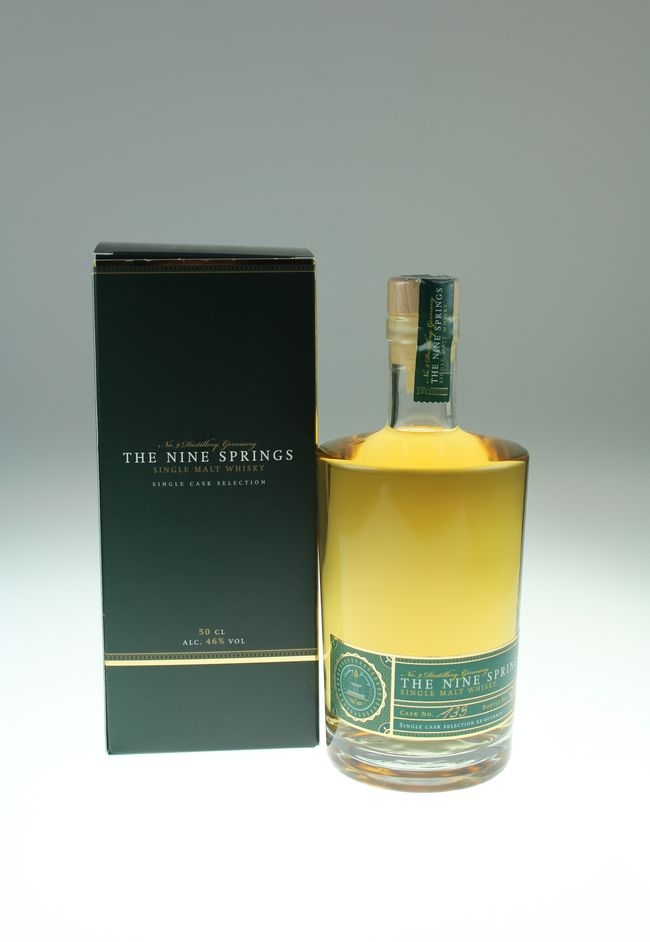 The Nine Springs Bourbon Cask 0,5l 46% (Whisky