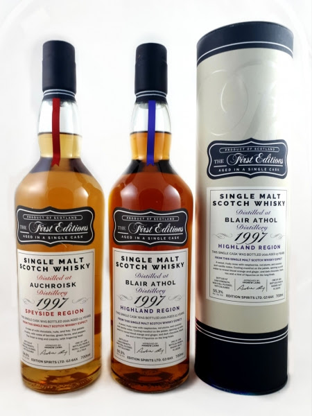 Hunter Laing First Editons Auchroisk refill Hogshead 23 y 1997 54,6 %Vol