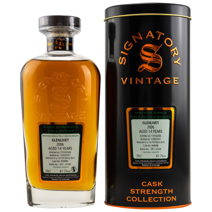 unnamed-5kcYA5KxQ6j9pg Signatory Glenlivet 2006/21 14y 61,7%Vol Sherry Butt