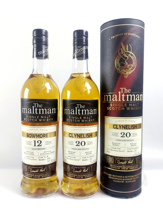 Maltman  Bowmore 2013 12 Jahre  First Fill Bourbon Barrel 54,9 % vol.