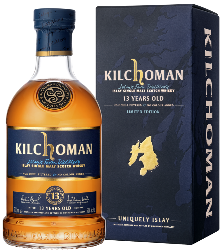 Kilchoman 13y Bourbon-,Octave- und Calvadosfässer 50 %VOL 0,7l