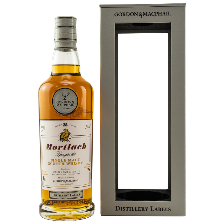 Mortlach Gordon & MacPhail Distillery Label 25y 46 %Vol Bourbon & Sherrycasks