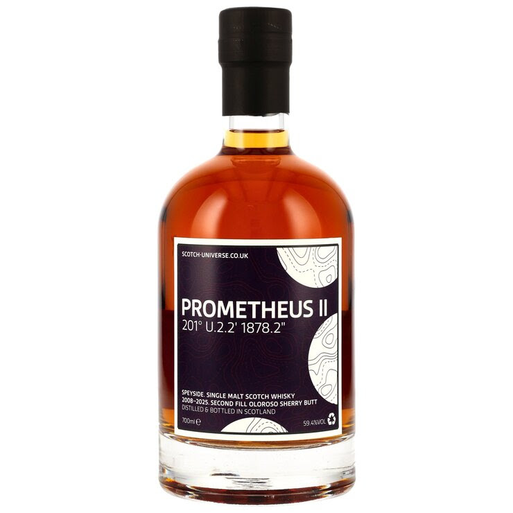 Scotch Universe PROMETHEUS II 2008/2025 - 16 y 1st Fill Oloroso Sherry Butt  59,4 %vol