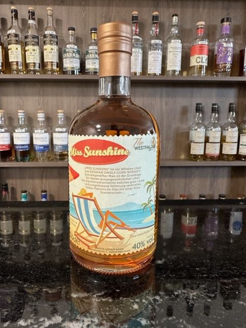 The Westfalian Miss Sunshine Whiskey Likör 40 %Vol 0,5l