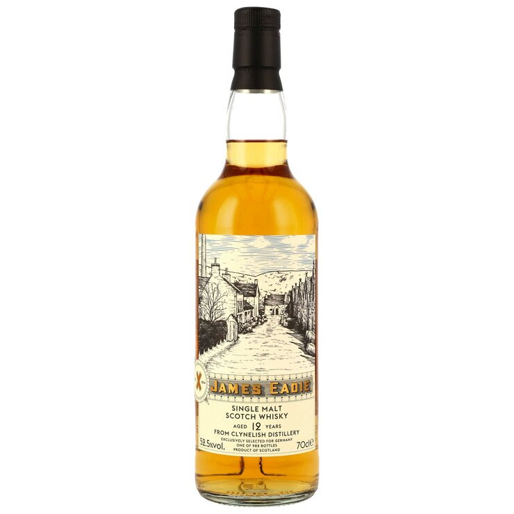 Clynelish 2013/2026 James Eadie 12 y Dest.: 2013 Abgef.: 2026 Recharred Hogsheads 982 bottles 52,5% vol. 0,7 l