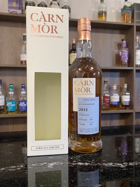 Carn Mor Ben Nevis (peated) 2015 2022 7y Sherry Butt Highland 47,5%Vol