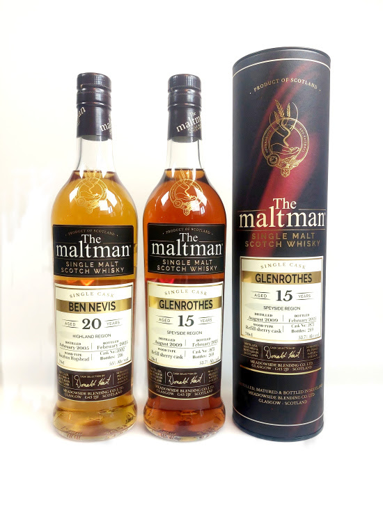 Maltman Ben Nevis 2005 20 y   Bourbon Hogshead 55,0 % Vol.