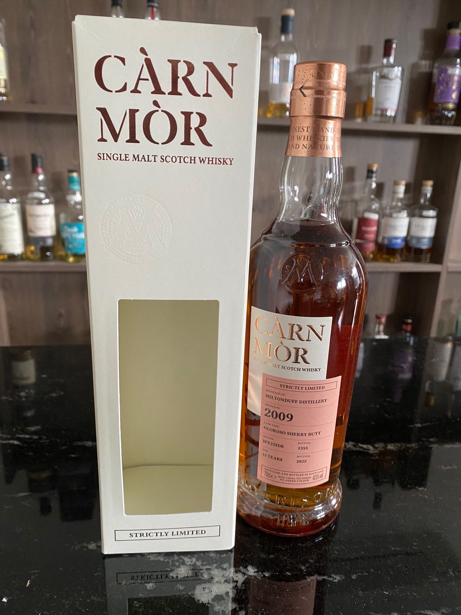 Carn Mor Miltonduff 2009 2022 12 Oloroso Sherry Butt Speyside 47,5%Vol