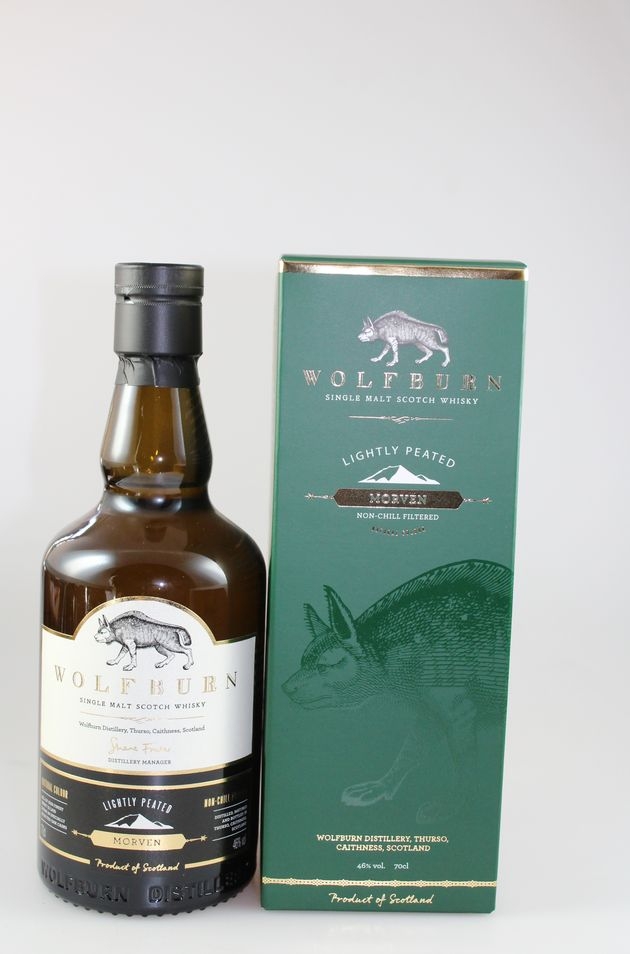 WOLFBURN “MORVEN” lightly peated 46 %Vol