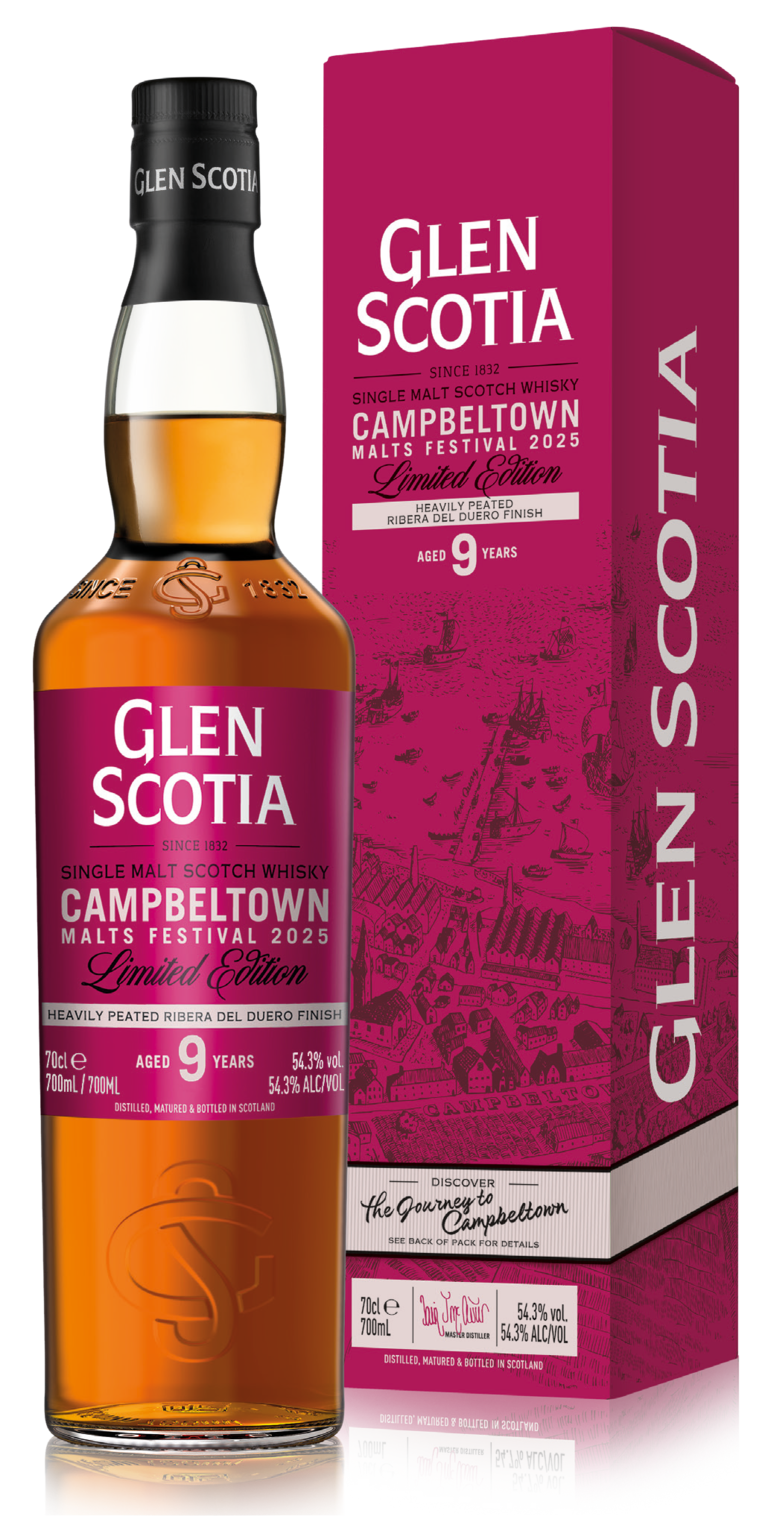 Glen Scotia 9y Campbeltown Malt Festival 2025 Heavily Peated 58,1 %Vol Ribera Del Duero Finish