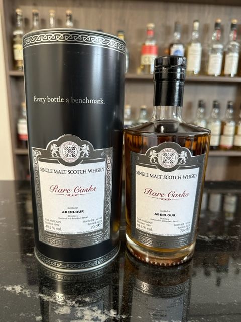 Malts of Scotland Aberlour 1990 - MoS22009- matured in a Bourbon Barrel Rare Casks Range 49.3 %vol