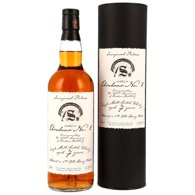 Edradour No.2 2018/2025 7y.o. 57,1% 1st Fill Sherry Butts, Inaugural Release