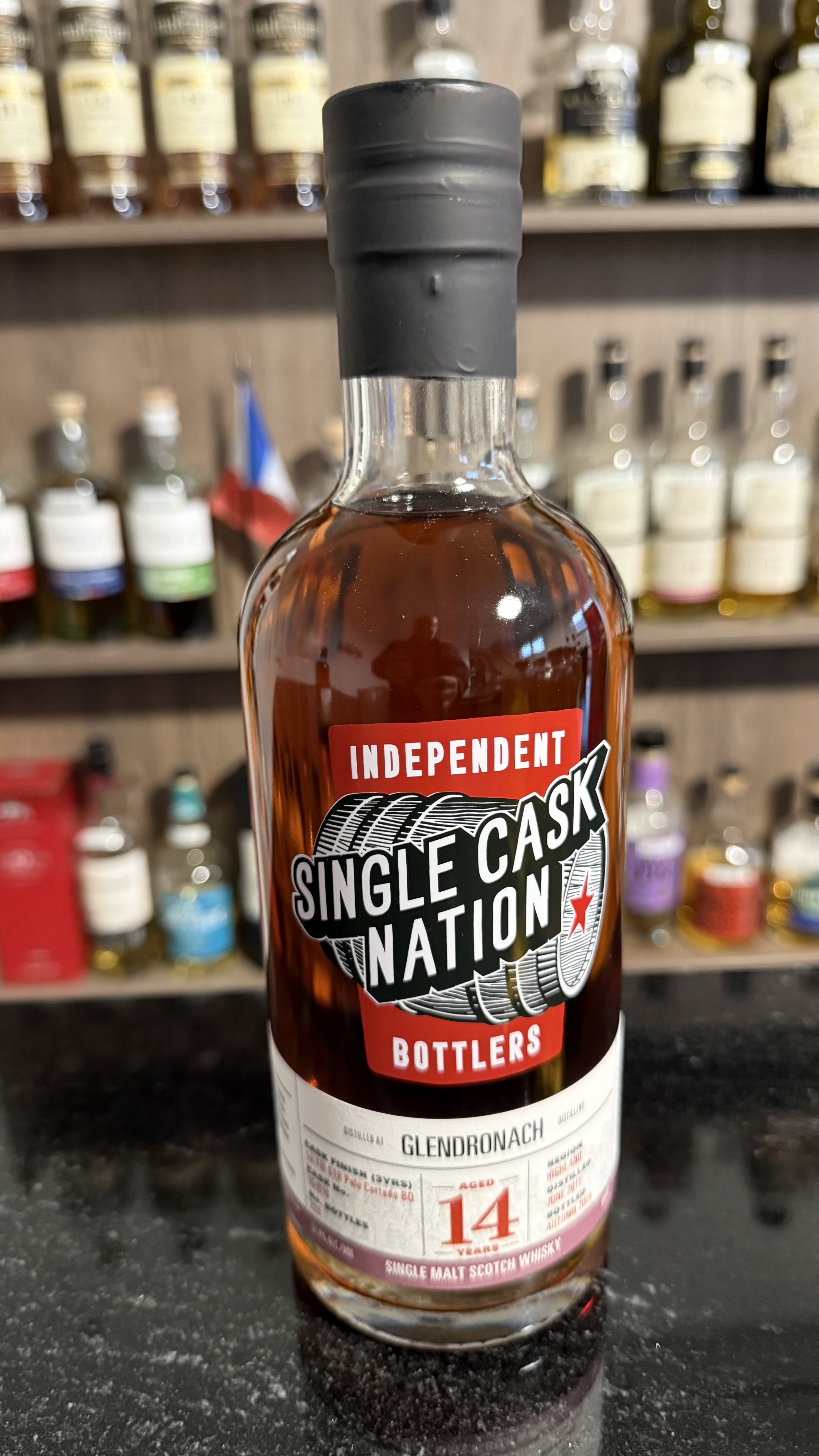 Single Cask Nation Glendronach Palo Cortado Seasoned STR 13y. 57,0%Vol