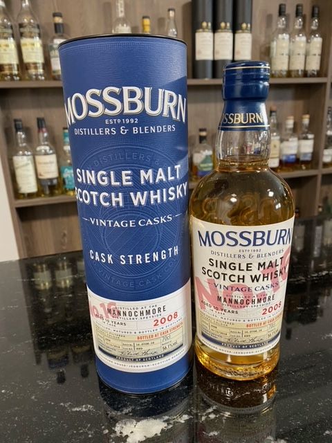 Mossburn Mannochmore 10y Bourbon Cask 56,1 %Vol