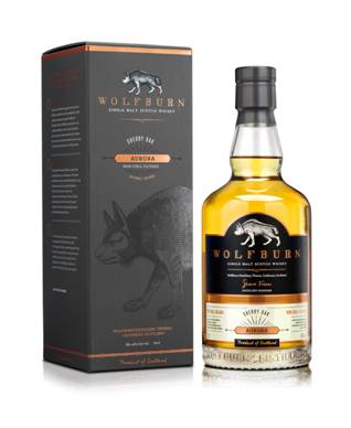  Wolfsburn Aurora 46% matured in 80% Bourbon und 20% Sherry Cask