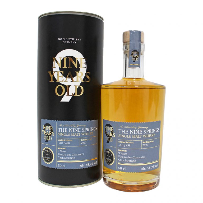 The Nine Springs 9 Years  Pineau des Charentes *Cask Strength* 0,5l 58,2 %Vol
