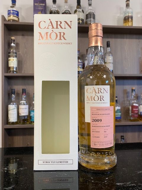 Carn Mor Mortlach 2009 2022 12 Barbados Rum Finish Speyside 47,5%Vol