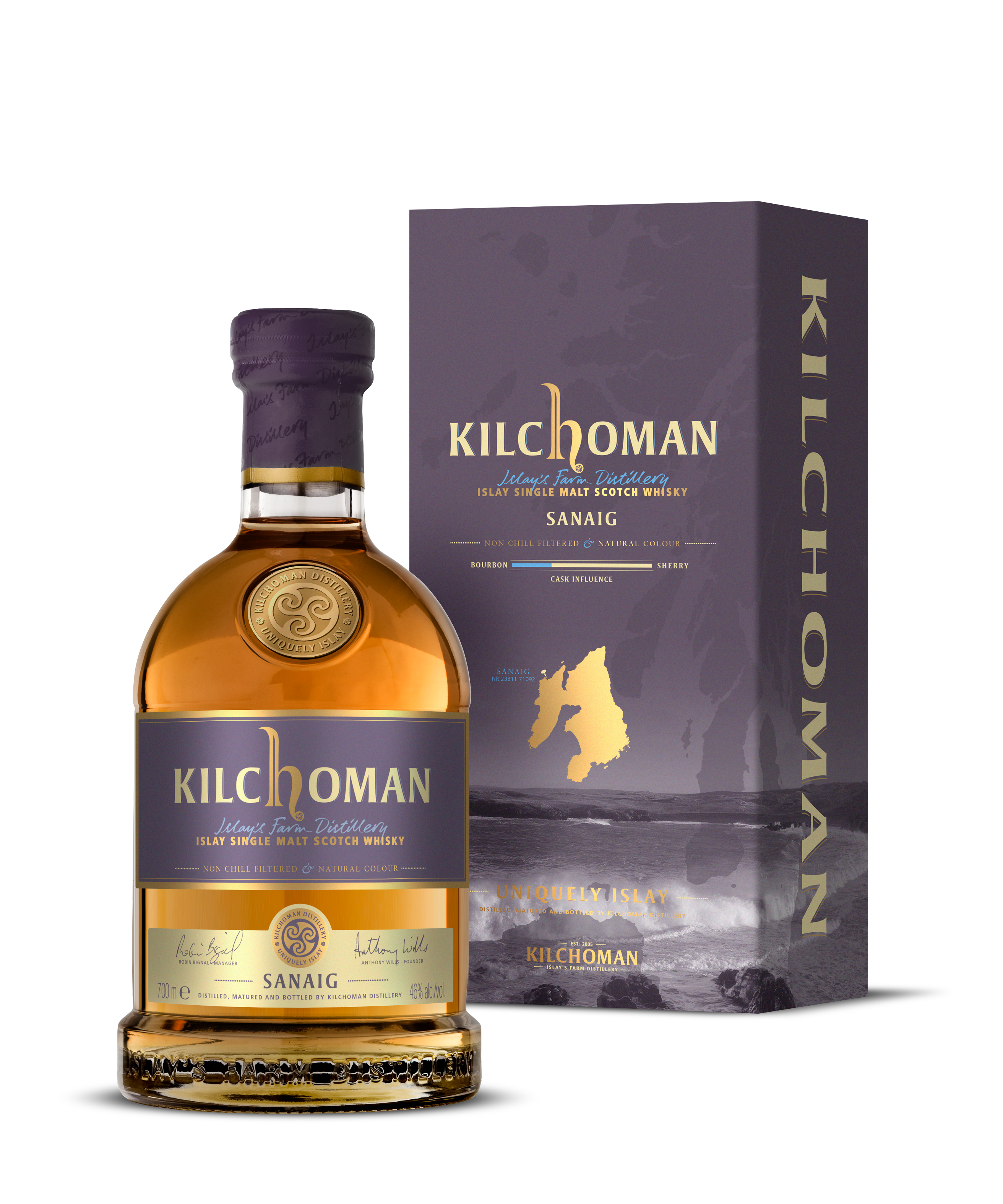 Kilchoman Sanaig 46%Vol 