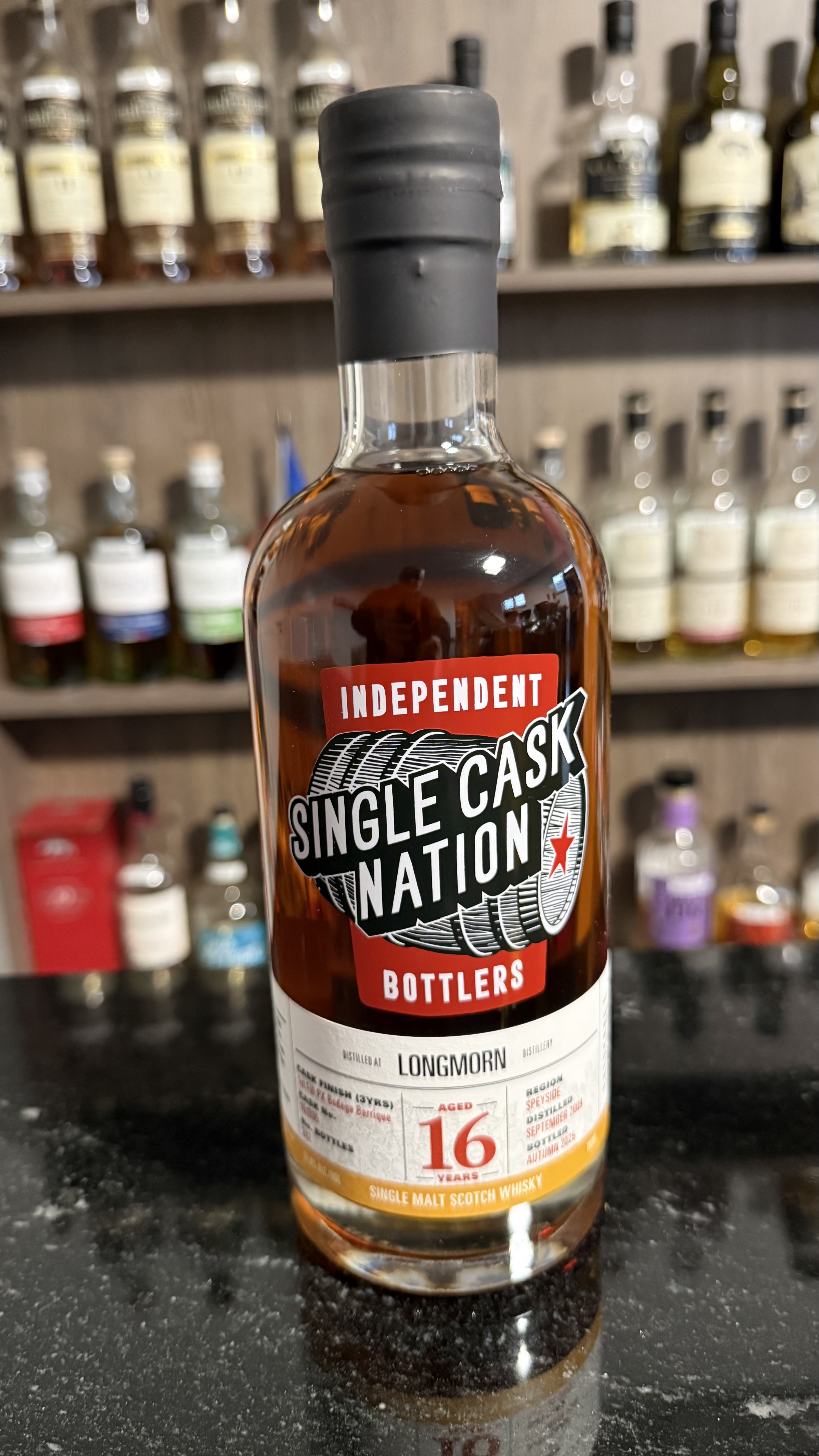 Single Cask Nation Longmorn PX Ex-Bodega Finish 16y 57 %Vol