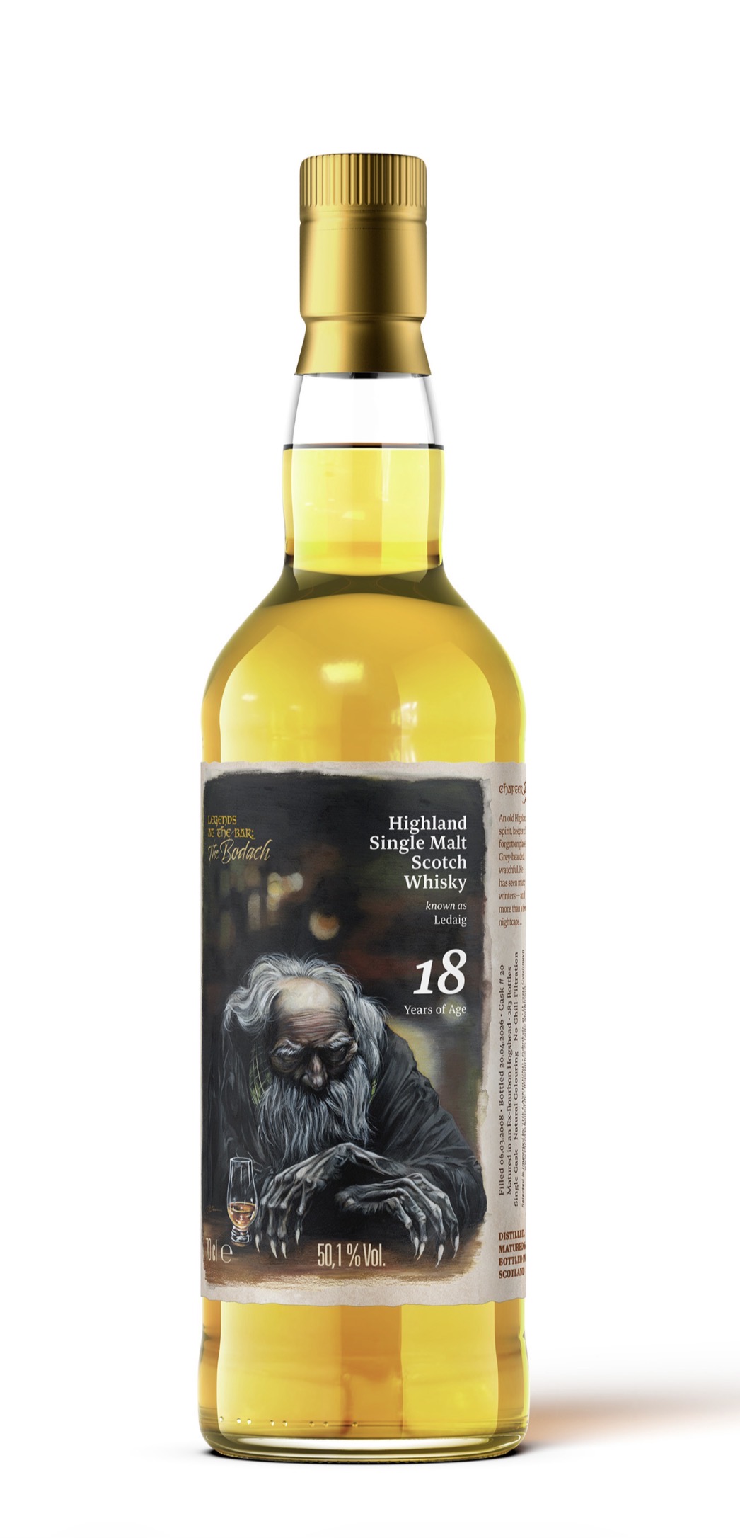 Legends at the Bar #3 Ledaig 18y Bourbon Cask 50,1%Vol 0,7l 283 Flaschen
