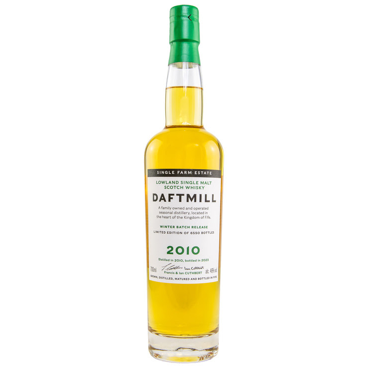 Daftmill Winter Batch 2010 2023 First Fill Bourbon Barrels 6.550 bottles 46% vol.