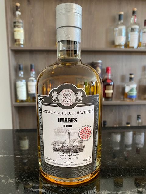 Malts of Scotland IMAGES of Mull Lismore Lighthouse 53.2 %Vol -274 bottles