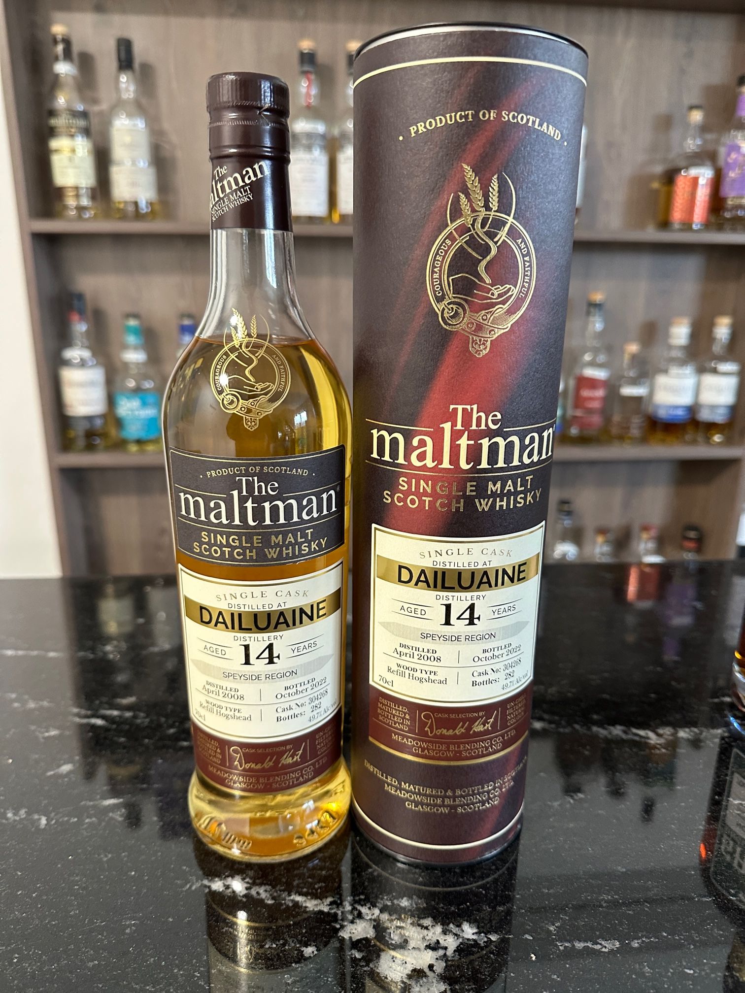 Maltman Dailuaine refill Hogshead 14y 2008 49,7 %Vol