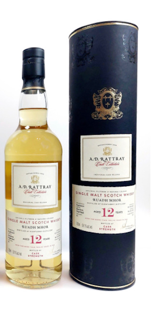 A.D.Rattray Ruadh Mhor 2010 12 y., 59,1%Vol, Bourbon Hogshead PEATED