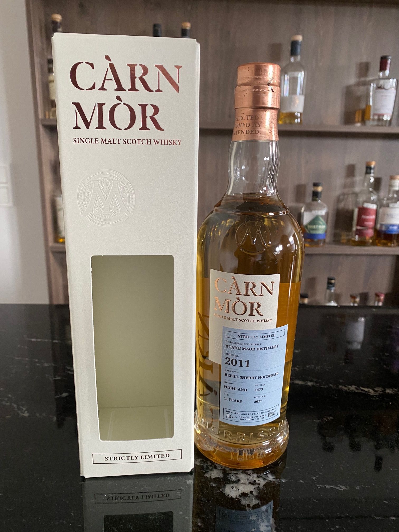 Carn Mor Ruadh Mhor 2011 2022 11y Refill Sherry Hogshead Highland 47,5 %Vol