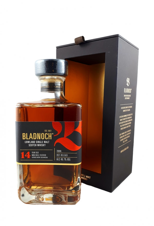 BLADNOCH Oloroso Sherry 14 Jahre, 2022 Release, 46,7 %Vol