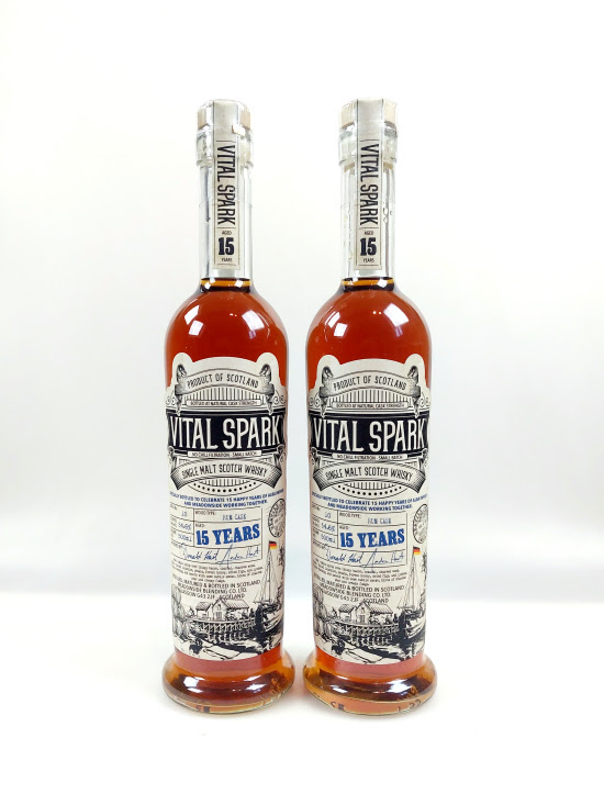 The Maltman Vital Spark Rum Cask for Germany 2009 15 y 54,6 %Vol 15th Anniversy