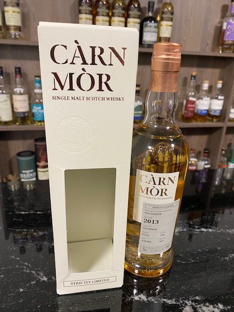 Carn Mor Williamson 8y 2013/21 Bourbon Hogsheadl Islay 47,5 %Vol